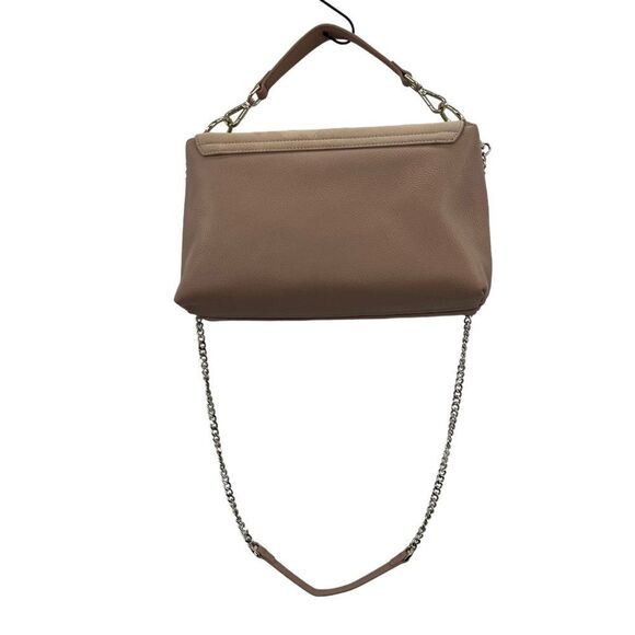 NWT Ted Baker Taupe Padlock Leather Handbag - Picture 9 of 16